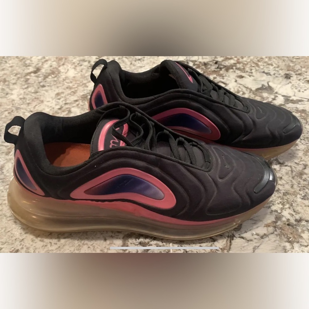 NIKE AIR MAX BLACK PINK BLAST MEN’S SIZE 13 SHOES